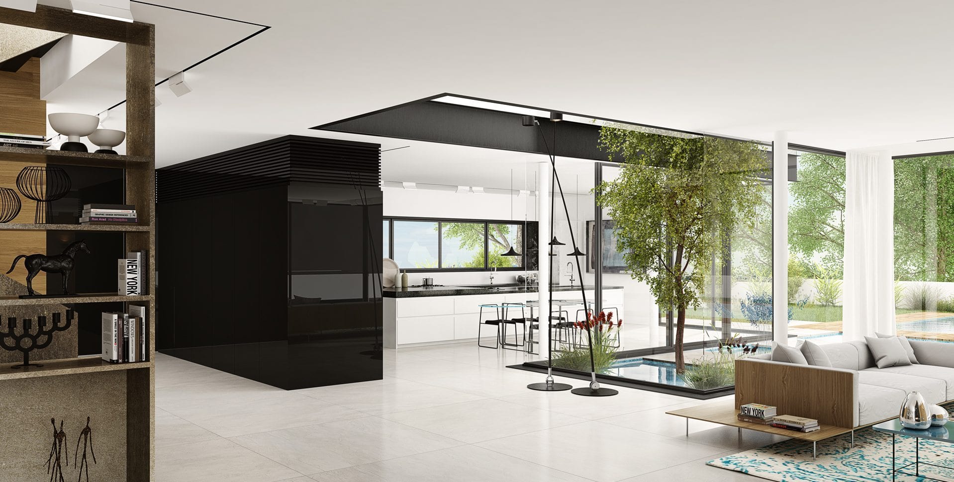 Maayan-Golan_Architectural-Visualization_interior-visualization_kitchen_private-residence_architect-yulie-wollman_black-and-white-project_back-elevation_01