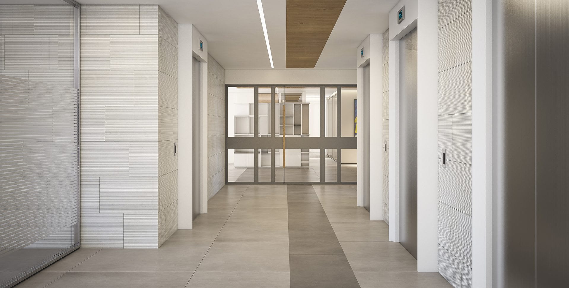Maayan-Golan_Architectural-Visualization_ bdsk-office-visualization_elevator-hall_design-dunski-architects_05